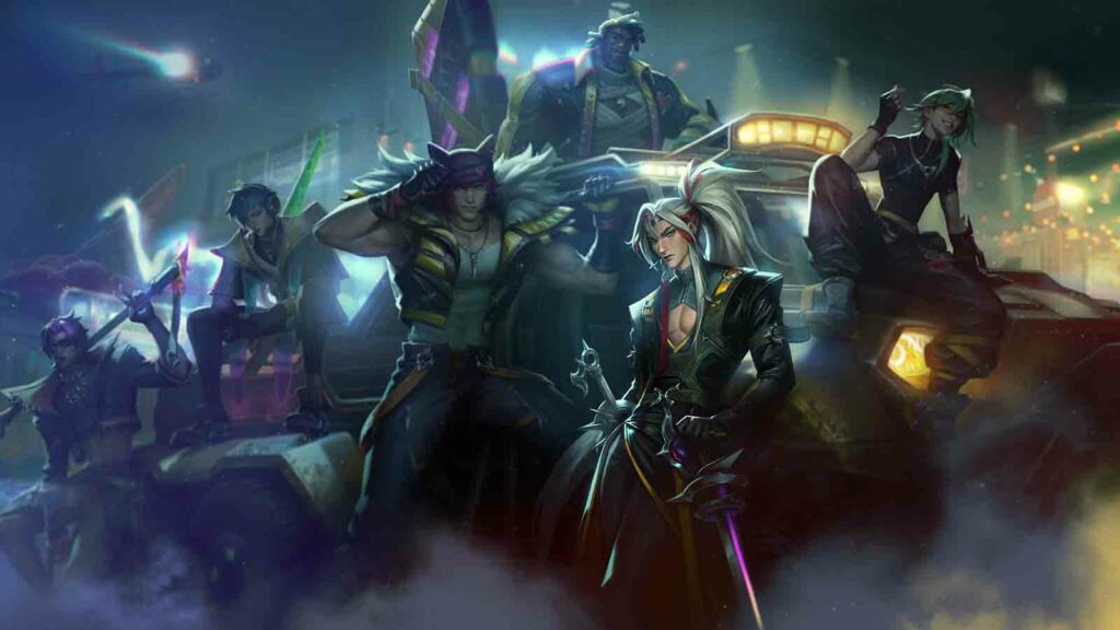 League of Legends Heartsteel Yone official splash art and wallpaper