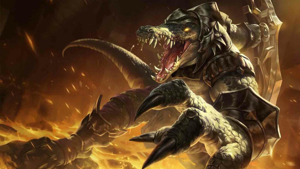 League of Legends Renekton official wallpaper splashart 