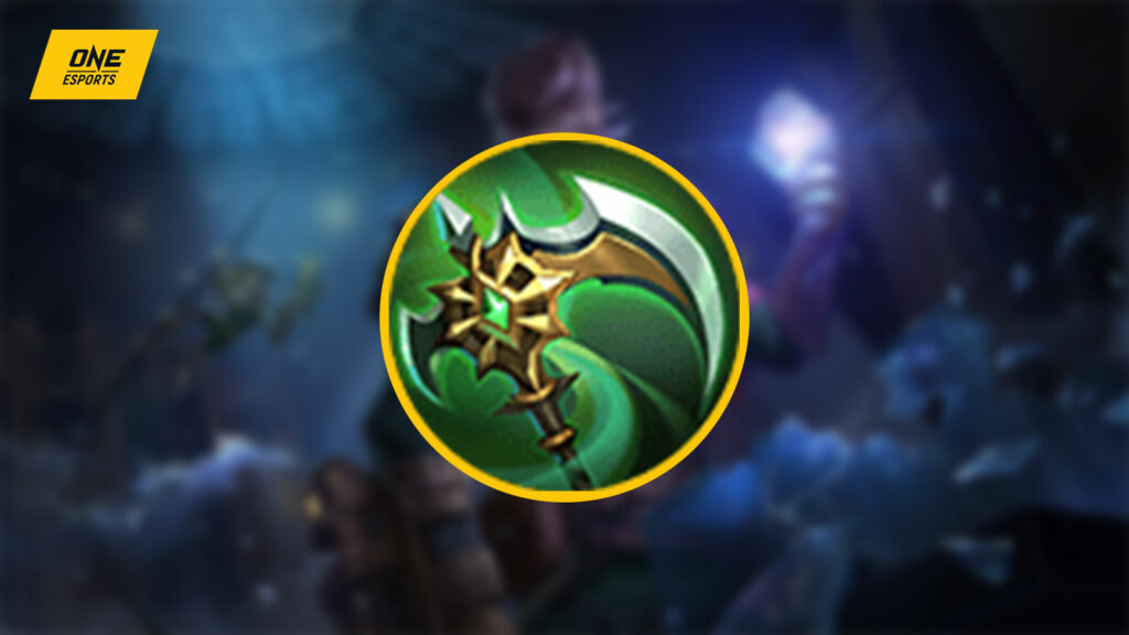 Mobile Legends: Bang Bang Attack equipment Corossion Scythe on Claude