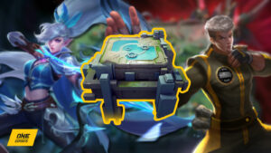 Mobile Legends: Bang Bang heroes Miya and Chou featuring Map