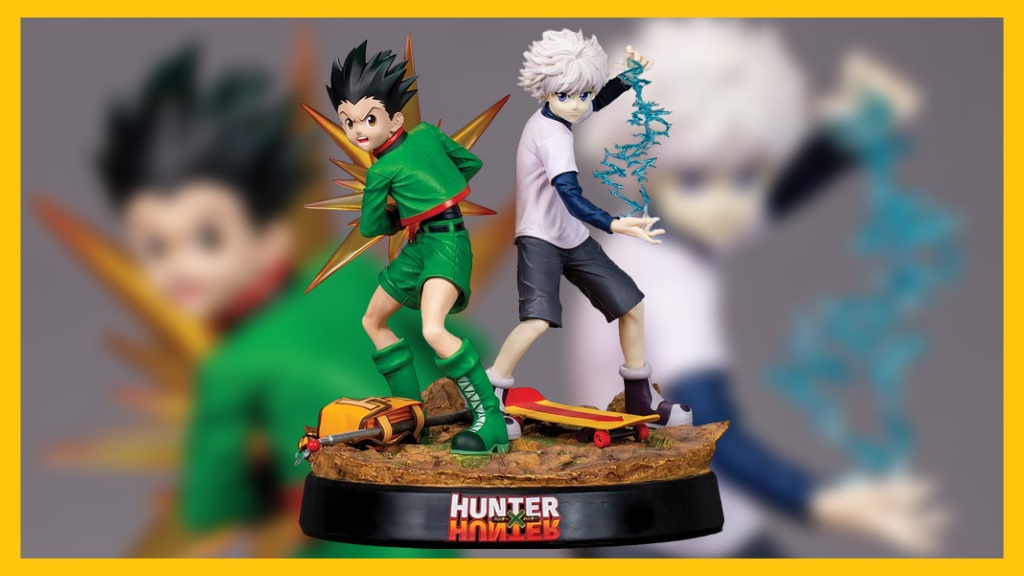 Gon Freecs and Killua Zoldyck 1/6 Scale Statue