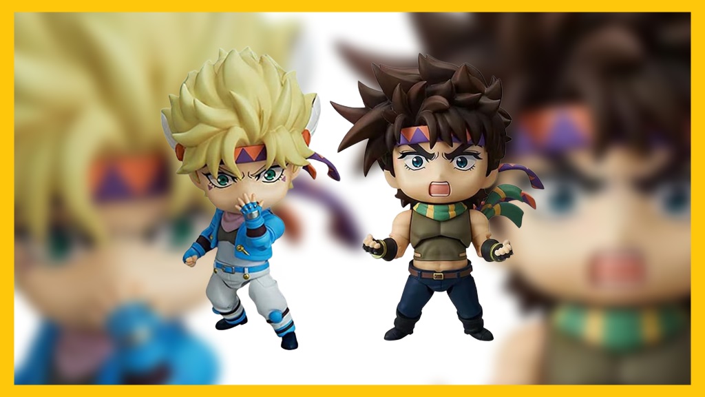 Joseph Joestar and Caesar Zeppeli Nendoroid