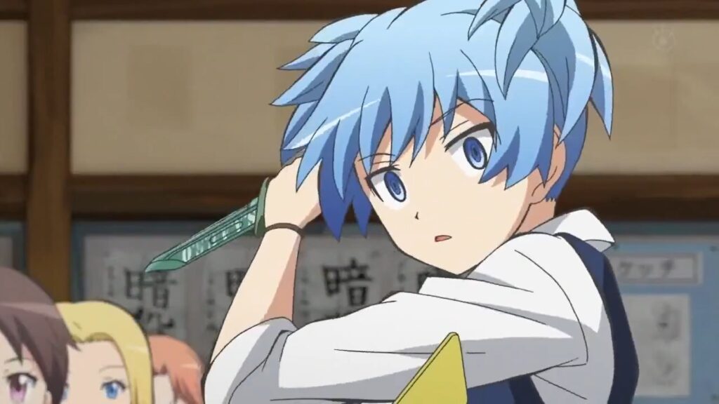 Anime character Nagisa Shiota from Assasination Classroom