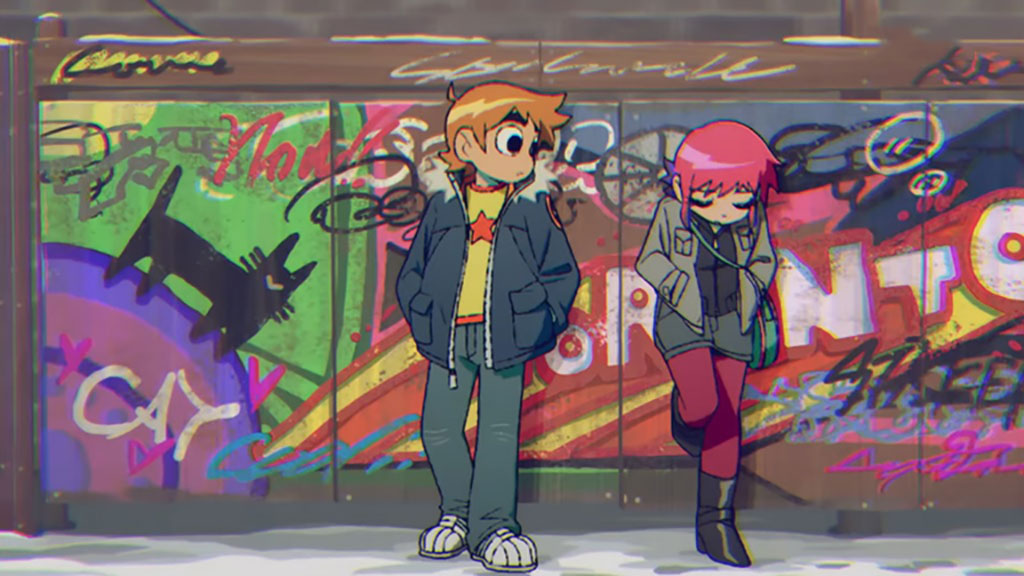 Scott Pilgrim and Ramona Flowers