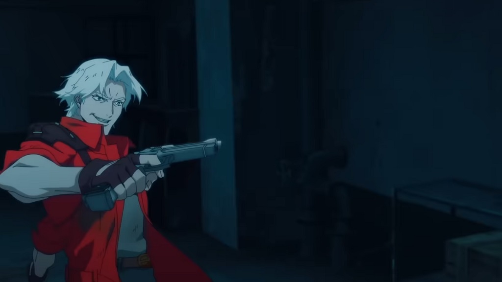 Dante in the Netflix Devil May Cry anime
