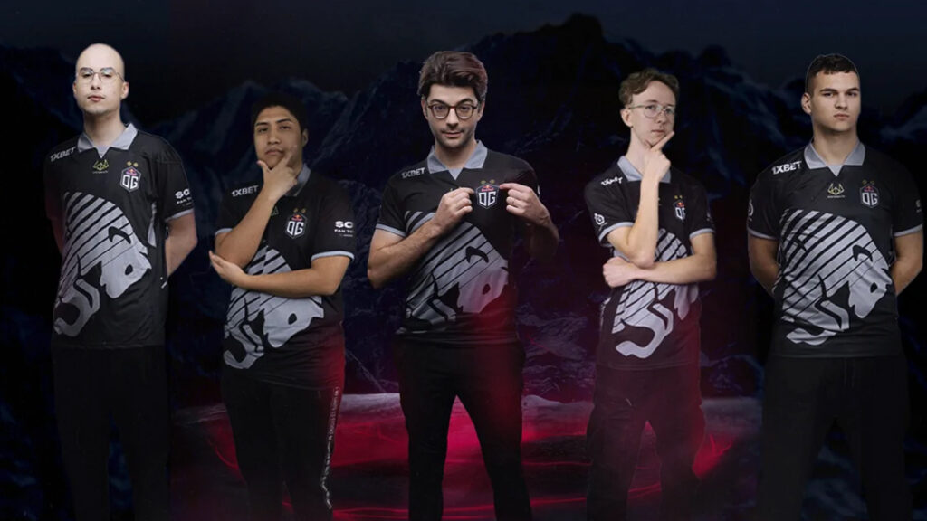 OG esports' Dota 2 roster for the 2024 season