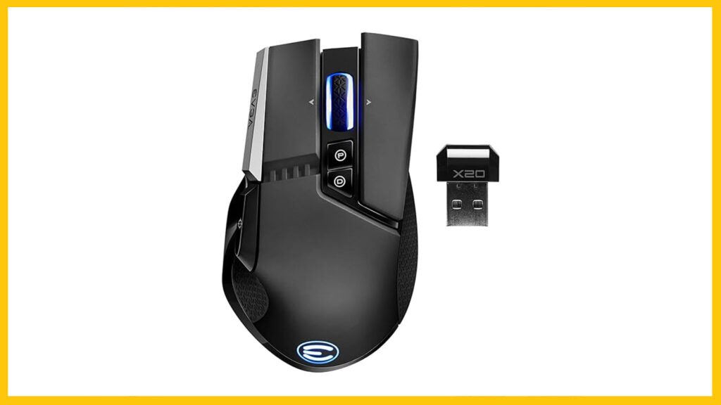 EVGA X20 Wireless Gaming Mouse on Amazon