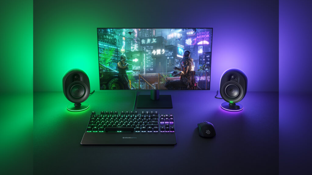 Steel Series Arena 7 Illuminated Two-Way Desktop Gaming Speaker in Amazon Black Friday 2023 sale