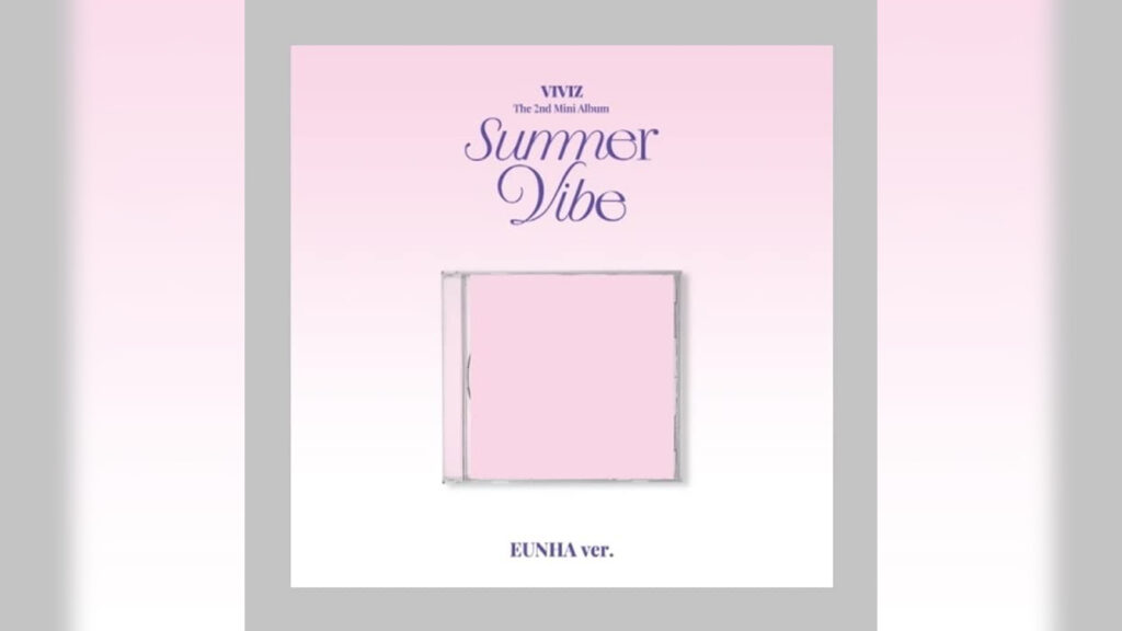 VIVIZ Summer Vibe 2nd Mini Album Jewel Case EUNHA Version CD+1p Poster+16p Booklet+2p PhotoCard+1ea Sticker+Tracking Sealed