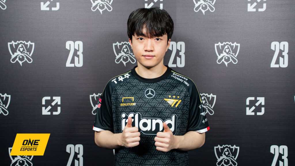 League of Legends T1 Keria 2023 Worlds Swiss match against BLG post match interview