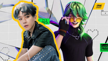 EXO baekhyun and Heartsteel Ezreal from League of Legends
