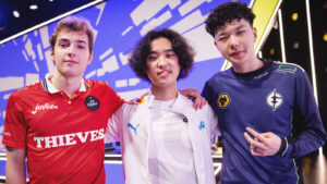 Behind the Scenes with Berserker, Busio, Jojo and friends during the Eyes on LCS: The Future features shoot.