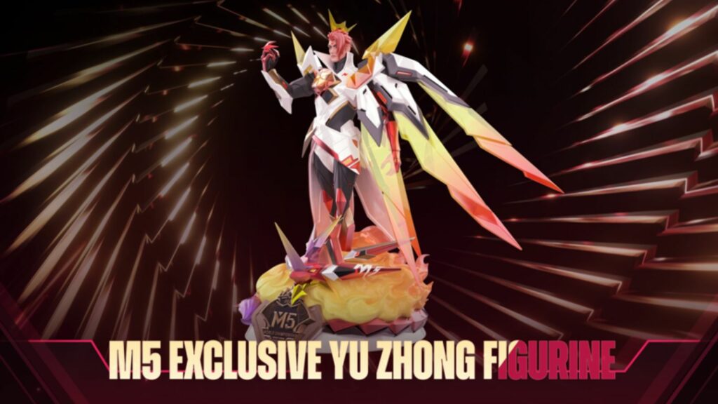 Yu Zhong figurine included in the M5 pass