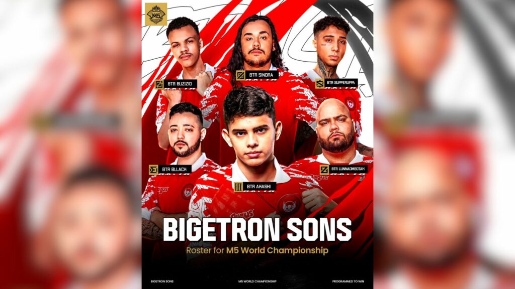 M5 World Championship LATAM representative, Bigetron Sons