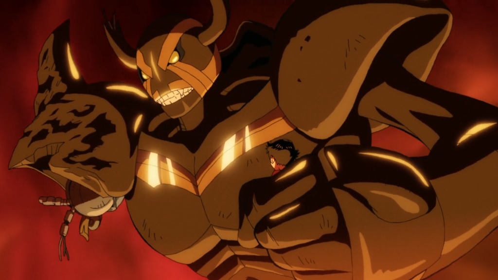 Final battle during the Pluto anime ending