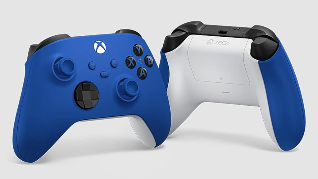 Xbox Core Wireless Controller – Shock Blue – Xbox Series X|S, Xbox One, and Windows Devices