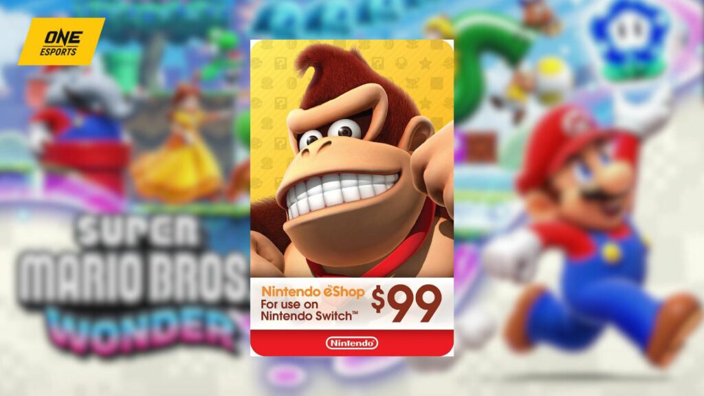 Nintendo Switch US$99 gift card