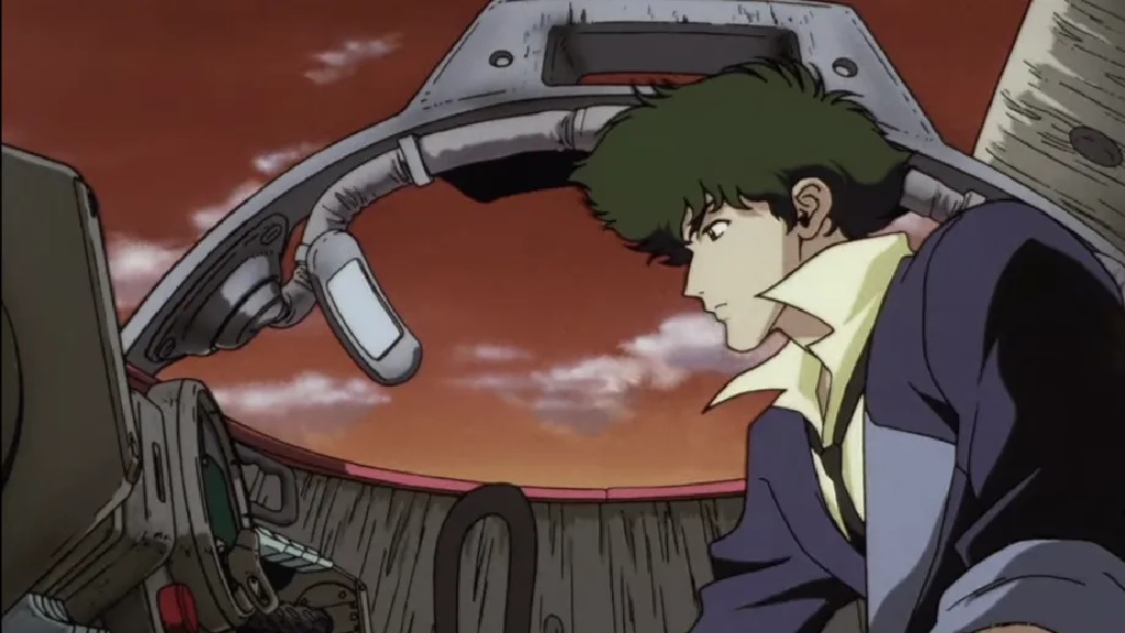 Spike Spiegel of Cowboy Bebop is considered one of the coolest green haired anime characters