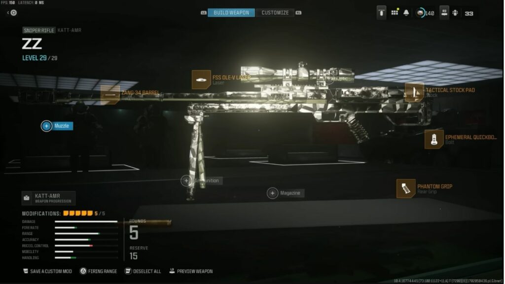 Call of Duty Warzone KATT-AMR loadout by FaZe Testy