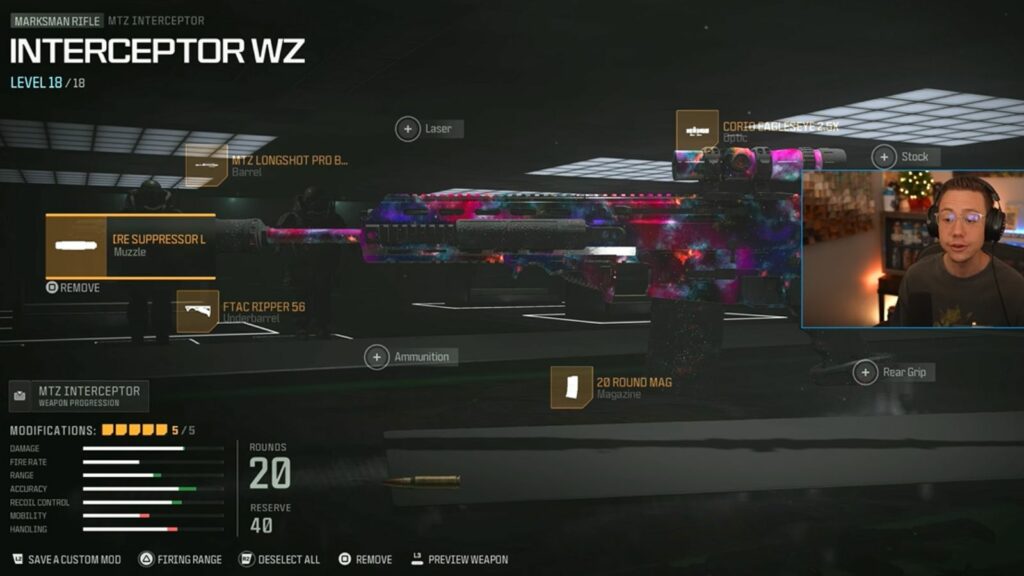 Best MTZ Interceptor loadout in Warzone Season 1, according to WhosImmortal