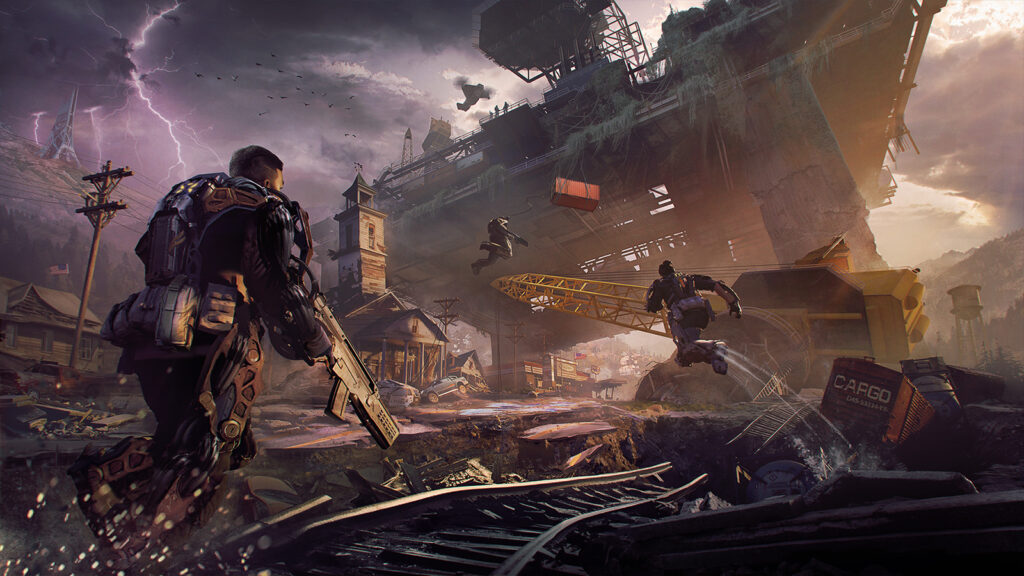 Exoborne official concept art from Sharkmob and Level Infinite