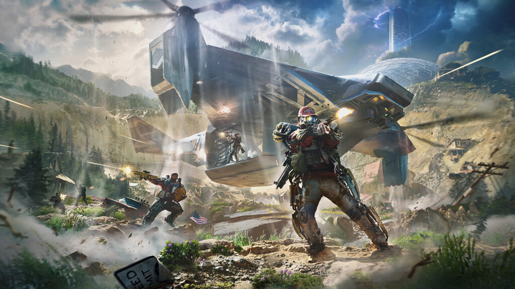 Exoborne official concept art from Sharkmob and Level Infinite