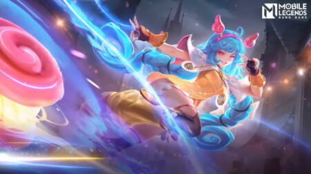 Splash art of new fighter hero Cici in Mobile Legends: Bang Bang