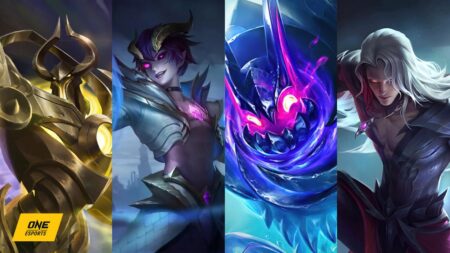 Mobile Legends: Bang Bang EXP lane heroes Uranus, Dyrroth, Gloo and Arlott