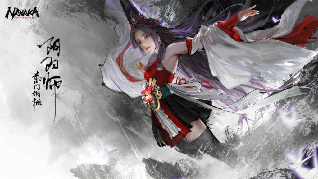 Naraka Bladepoint key visual featuring Kurumi