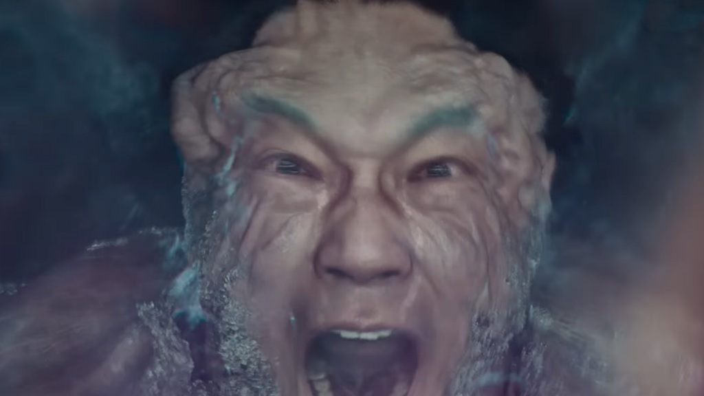 Younger Toguro 100 percent form in the Yu Yu Hakusho live action trailer