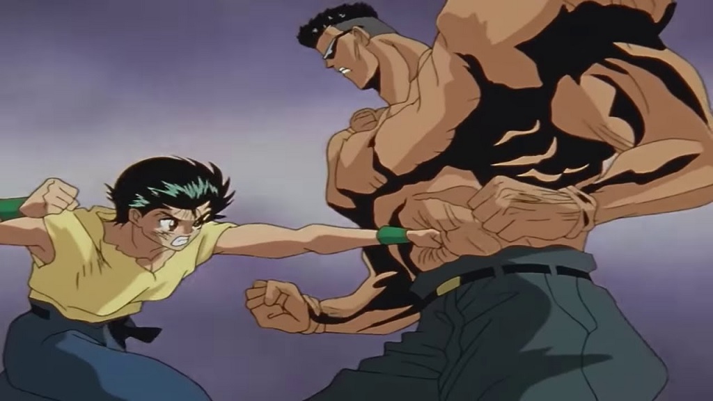 Yusuke vs Toguro in the Dark Tournament