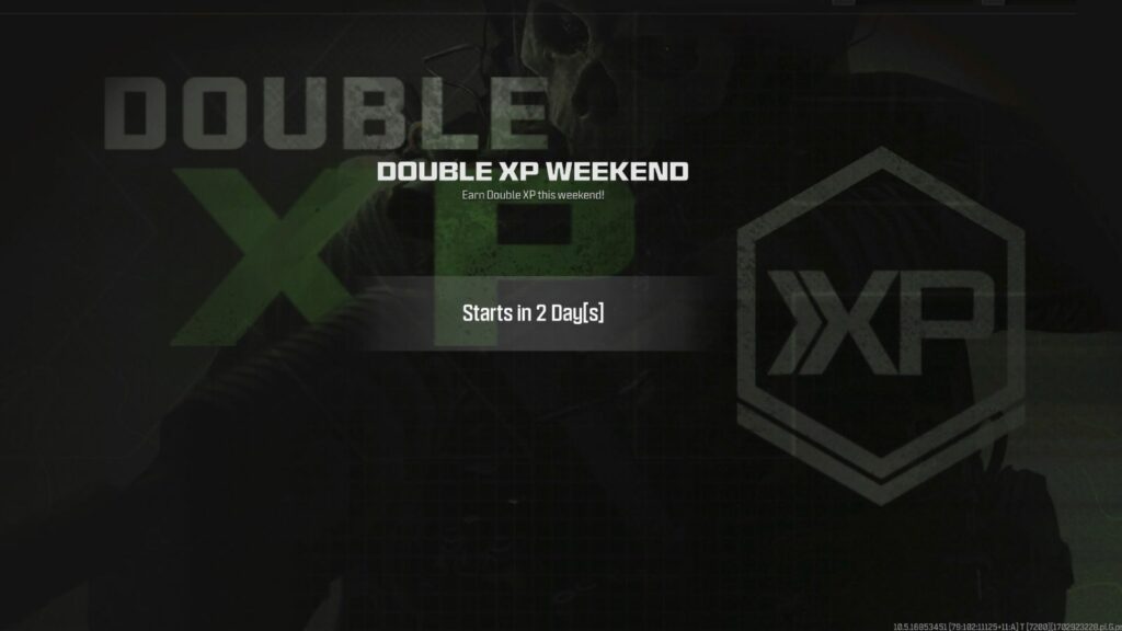 MW3 Double XP weekend - when does double XP end?