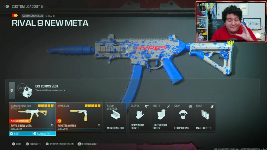 Best Rival 9 loadout MW3 according to Hero