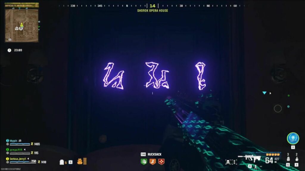 Zombies codes Shorok Opera House