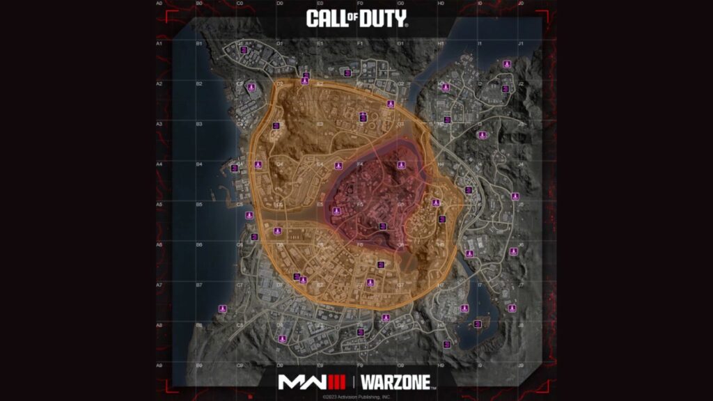 MW3 Zombies portal locations