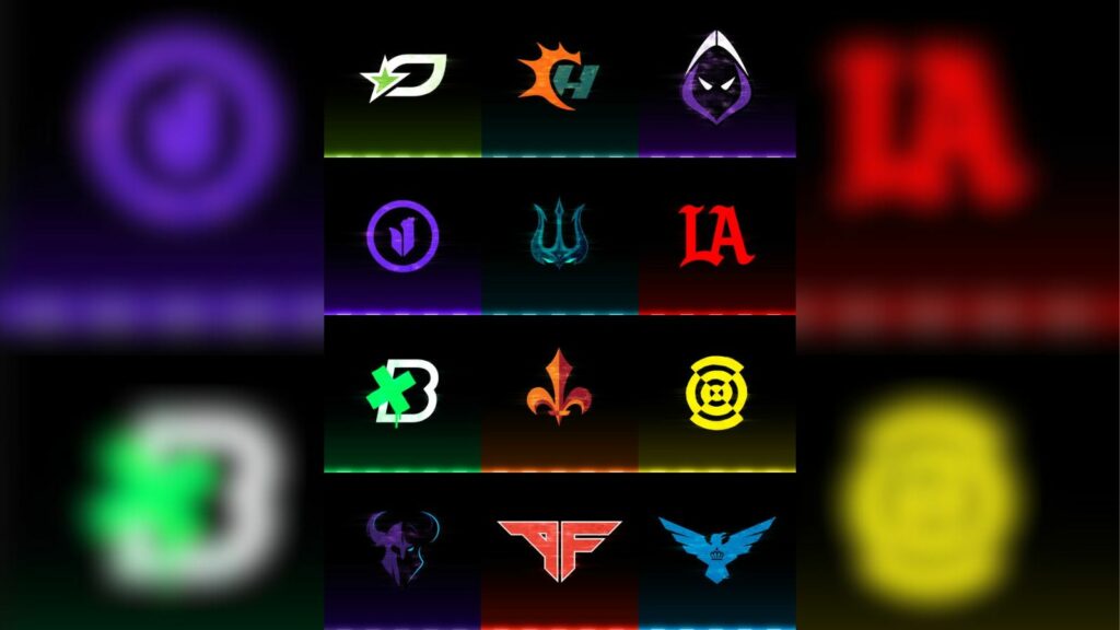 CDL 2024 Major 1 team logos