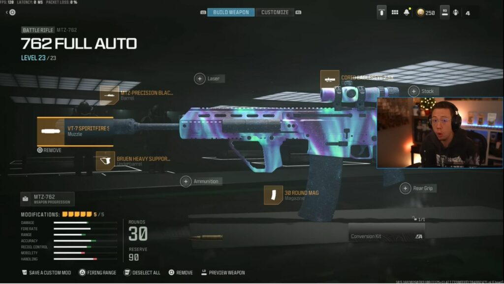 Best MTZ-762 loadout in Call of Duty Warzone, according to WhosImmortal