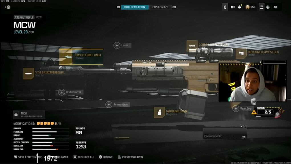 Best Warzone loadouts after Season 1 Reloaded update featuring the MCW, based on content creator Swagg