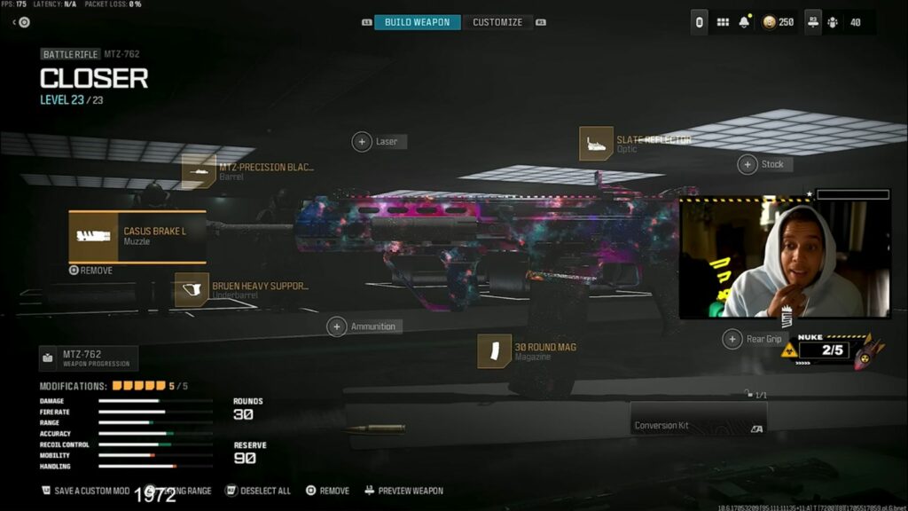 Best Warzone loadouts after Season 1 Reloaded update featuring the MTZ-762, based on content creator Swagg
