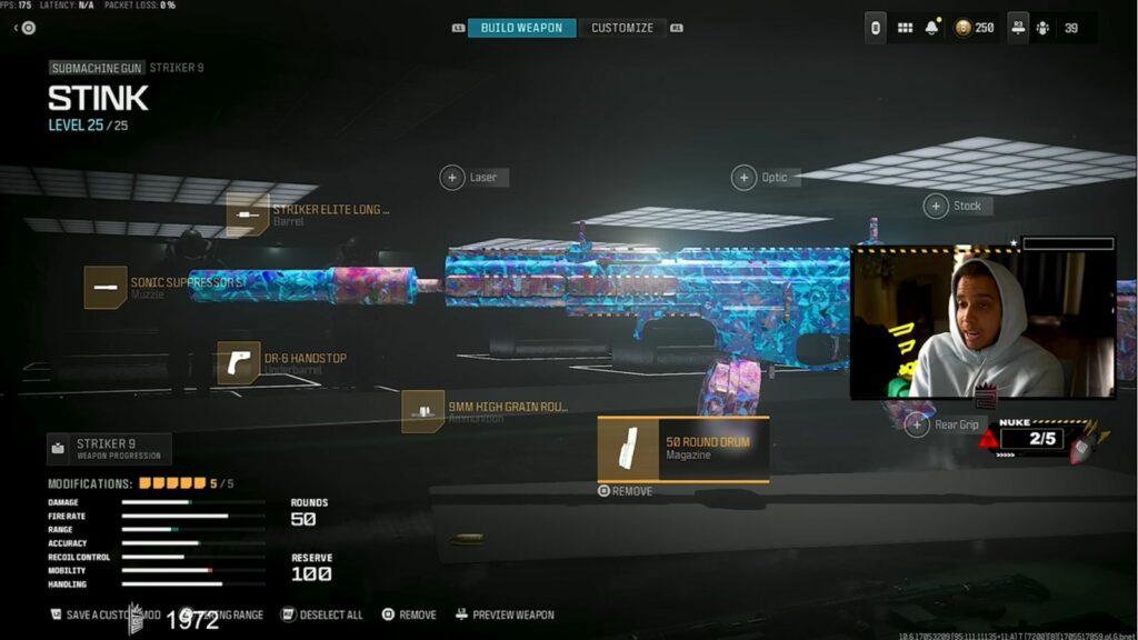 Best Warzone loadouts after Season 1 Reloaded update featuring the Striker 9, based on content creator Swagg