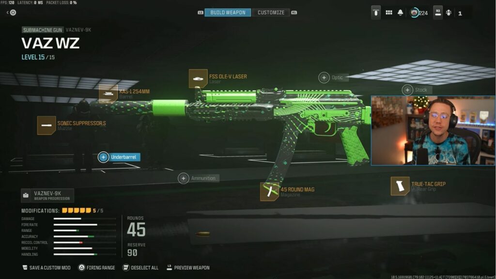 Best Vaznev-9K loadout in Call of Duty Warzone, according to WhosImmortal