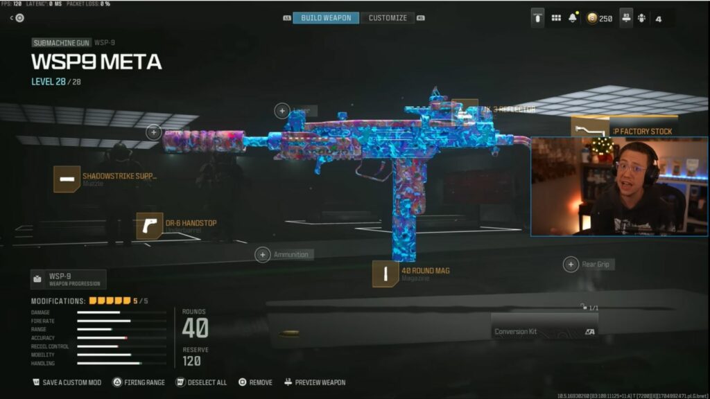 Best WSP-9 loadout in Warzone, according to WhosImmortal