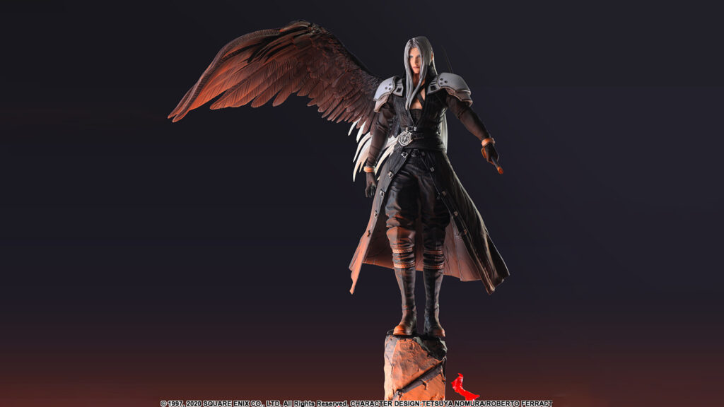 Final Fantasy 7 Rebirth Collector's Edition Sephiroth figure