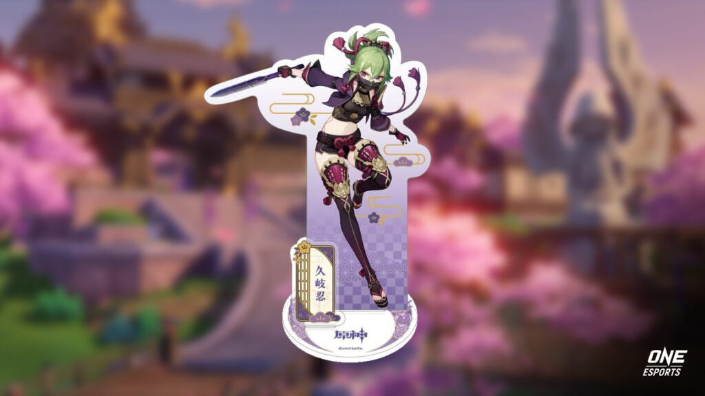 Inazuma City Themed Series Character Stand - Kuki Shinobu