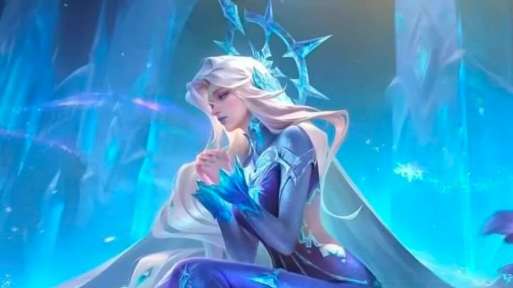 Mobile Legends: Bang Bang revamped Aurora unfinished splash art