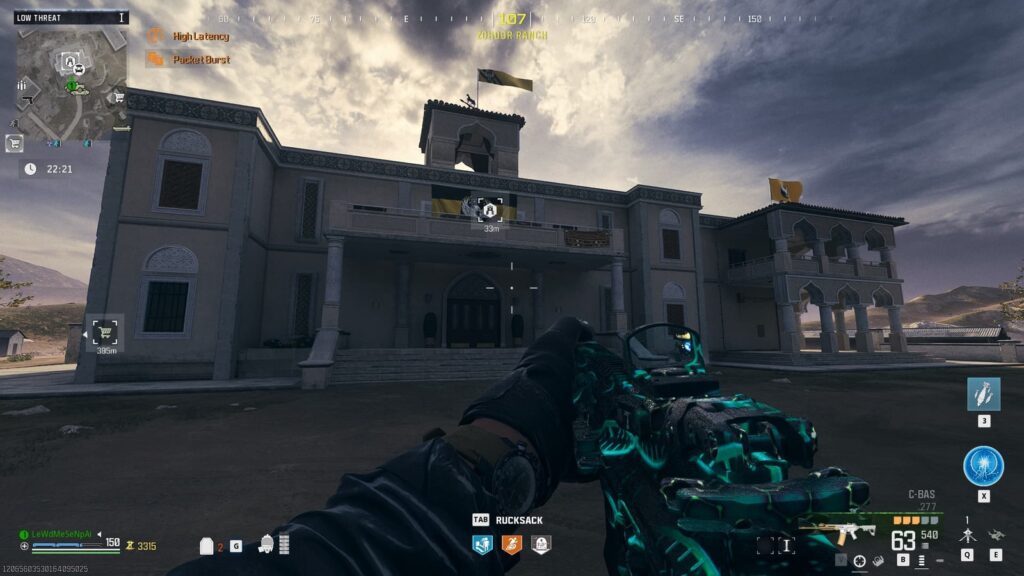 MW3 Zombies mercenary stronghold