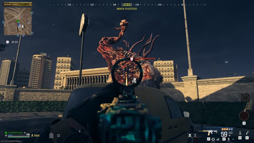 Fighting the Megabomb MW3 Zombies