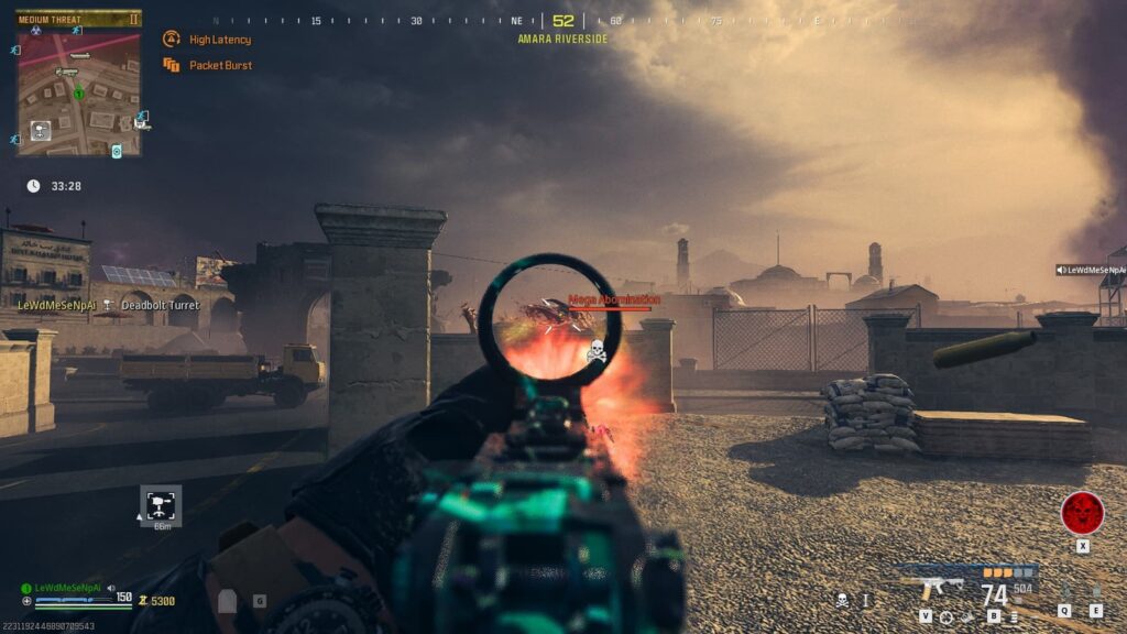 Megabomb spawn MW3 Zombies