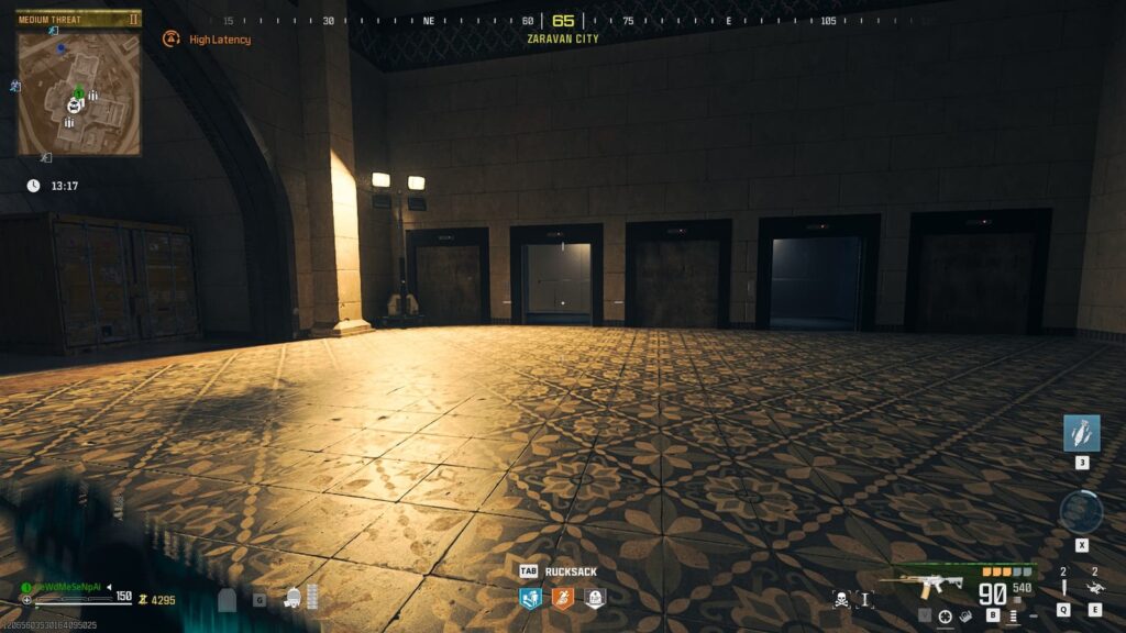 MW3 Zombies elevator