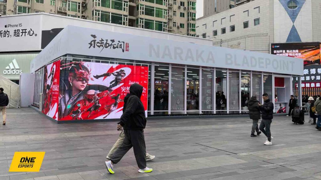 Naraka mobile first-ever public test in Chengdu, China in December 2023